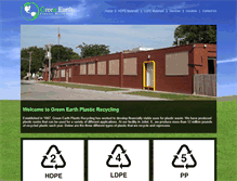 Tablet Screenshot of geplasticrecycling.com